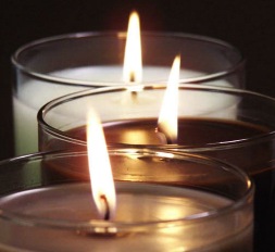 All-natural soy wax candles